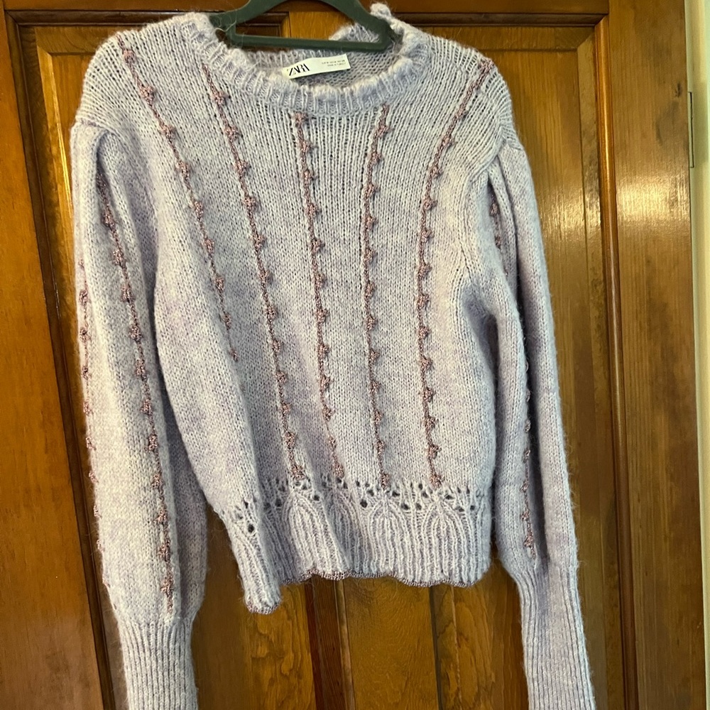 Purple sweater